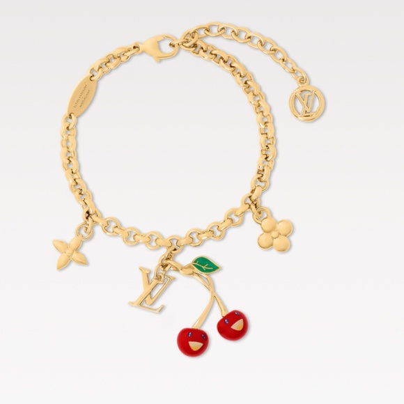 Sold - LV x TM Louis Vuitton Murakami Cerise cherry bracelet - brand new - Picture 2 of 4